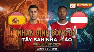 Tây Ban Nha vs Áo